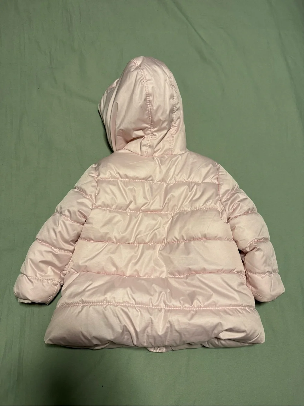 Old Navy Cream Fleece Jacket with Pink Loop - Baby/Toddler